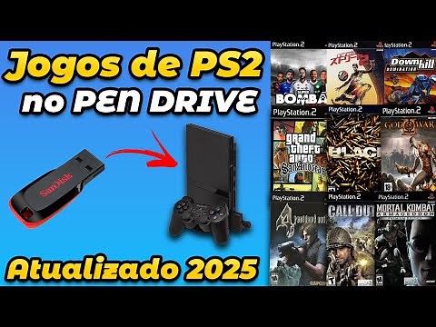 HOW TO PUT PS2 GAMES ON A PENDRIVE / TO PLUG AND PLAY! 2025