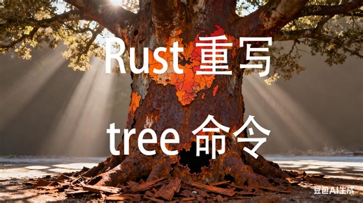 rust 重写 tree 命令，更快，更好用