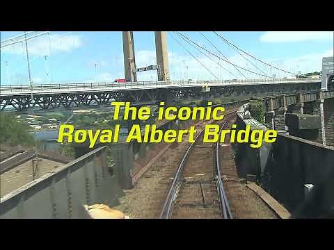 Penzance to Exeter Driver's eye view preview