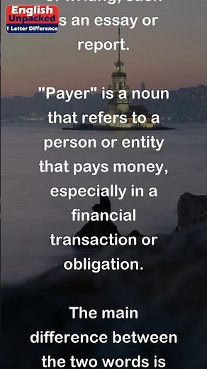 Paper and Payer (One Letter)