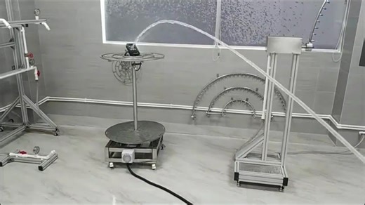 防水测试房的IPX5试验过程视频-岳信#防水测试房#IPX5