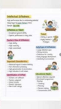 Intellectual Giftedness | Chapter 1 Variation in psychological Attributes| Class 12 Psychology NCERT