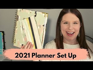 My 2021 Day Designer Planner Set Up