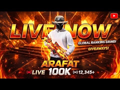 ARAFAT 100K LIVE #TONDALIVE #FFLIVE #LIVESTERM