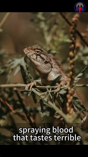 The Lizard That Shoots Blood From Its Eyes! 🦎💥 | Incredible Defense Mechanism