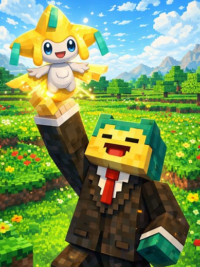 COMO CONSEGUIR A JIRACHI EN MINECRAFT POKEMON COBBLEVERSE #minecraft #cobblemon #pokemon #cobbleverse #parati #jirachi