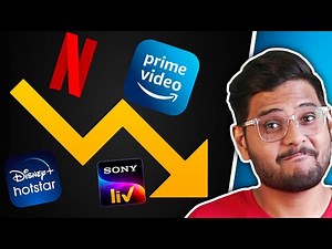DownFall of OTT Apps | Netflix, Prime Video, Hotstar