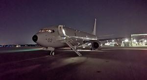 Watch as second RAF Poseidon plane comes into land at Moray barracks