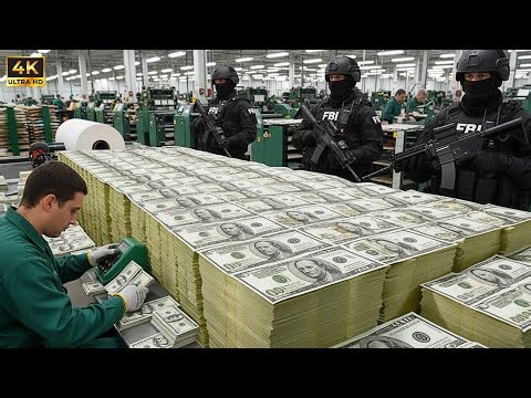 Inside the Dollar Factory How the World’s Most Secure Currency Is Made (Full Process)