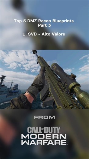 Top 5 Blueprints from CODM DMZ Recon Weapon Cache Part 3 #dmzrecon #codm #wzm