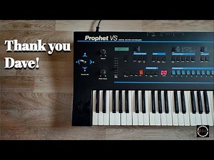 Farewell Dave Smith - Sequential Prophet VS Synthesizer