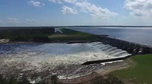 7.5K views · 127 reactions | Footage from the Toledo Bend Dam, taken about two hours ago. | All Things Sabine | Facebook