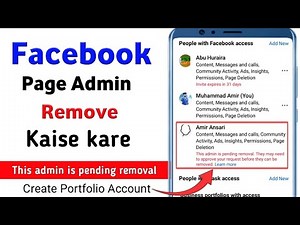 This Admin Is Pending Removal Facebook||How To Remove Admin From Facebook Page 2025