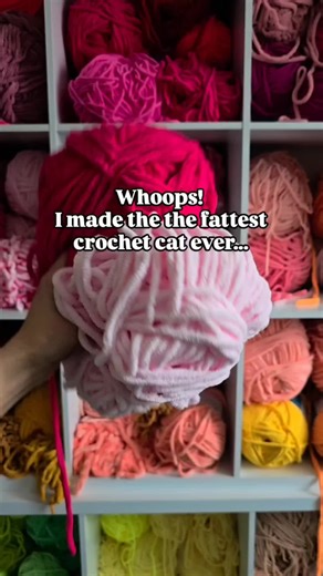 Create Your Own Big Fat Kitty Crochet Plush