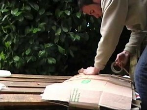 Fabrication d'une cible tir à l'arc de chasse