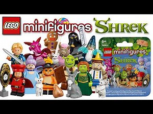 LEGO Shrek Minifigures Series OFFICIALLY Revealed