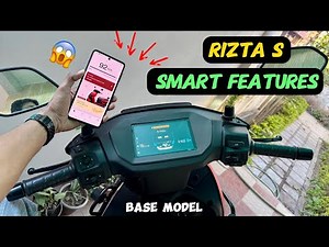 New Ather Rizta S Base Model Connected Features | Ather App Smart Features