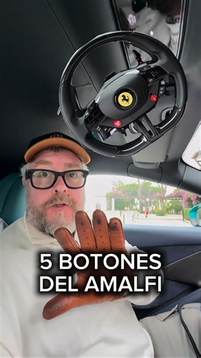 Gerard Farré on Instagram: "Vuelven los botones de verdad al volante de Ferrari 🐎 👨🏼‍✈️ @gfarre #amalfi #ferrari #ferrariamalfi"