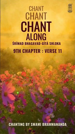 Bhagavad Gita | Chapter 9 | Verse 11 | Divine Form Misunderstood #Gita #Mantra