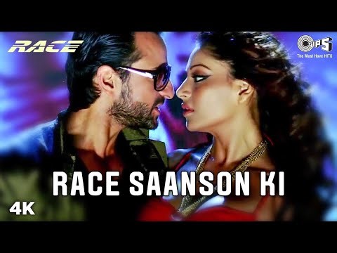 Race Saanson Ki - Race | Sunidhi , Neeraj | Saif Ali Khan, Bipasha Basu | Pritam | Bollywood Songs
