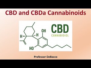 CBD and CBDa Cannabinoids