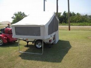 Used Motorcycle Camping Trailer For Sale
