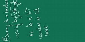 D Combine the two simple sentences into a complex sentence usin... | Filo
