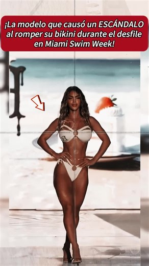 Model Trips at Miami Swim Week