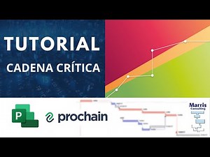 Tutorial - Gestión de Proyectos de Cadena Crítica con Microsoft Project + ProChain