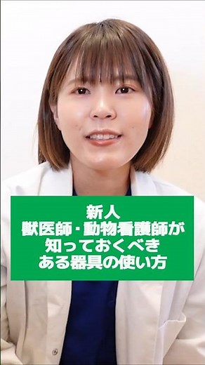 獣医大学生、動物看護師必見！聴診器の使い方