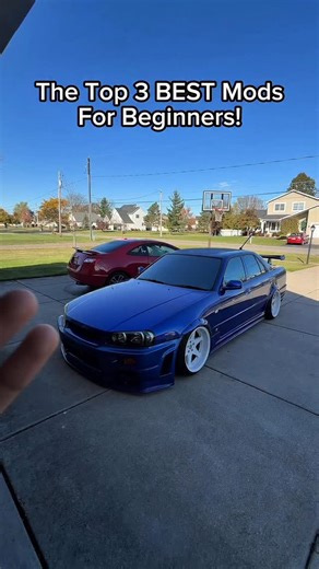 3 Best Mods For Beginners 🔥 • • • • • • • • • • • • • #NissanSkyline #R34 #SkylineClub #JDM #CarEnthusiast #DreamCar #NissanLife #JapaneseCars #CarPhotography #CarLovers #Boosted #JDMNation #CarSpotting #R34Forever #NissanPerformance #SkylineNation #nissanfamily #carmeet | NabR34