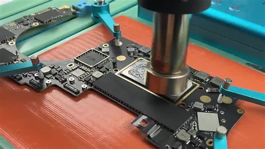 Replacing MacBook Pro CPU without BGA machine #BGA #CPU #MacBook #repair #newtools #Apple #MAC