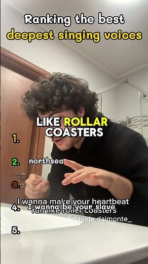 Ranking the best Unbelievably Deep Voice Singing Moments