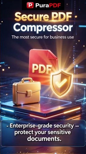 The most secure PDF compressor for business use #pdfconvertor #pdftools #pdf