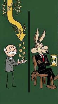 Why does Mr. Coyote buy vineyards in France without ever drinking a drop of wine? 🍷 #animation