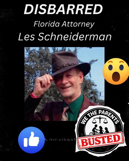 ⚖️📅🛑 FLORIDA FAMILY LAW ATTORNEY DISBARRED FOLLOWING EIGHT YEARS OF BAR PROCEEDINGS 🛑📅⚖️ After eight years of disciplinary action, suspension, and formal complaints, a Florida family law attorney has officially lost his license to practice law. Les Schneiderman, admitted to The Florida Bar in 1991 and based in Boynton Beach, was disbarred by the Florida Supreme Court on January 15, 2026. 📅 ——— The Timeline ——— 📅 🔹 September 2018 – The Florida Bar sent Schneiderman a formal inquiry letter 