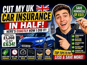 Cheap Car Insurance UK 2026 🚗 | Young Driver Hacks, Black Box Insurance & Cheapest Insurance Tips