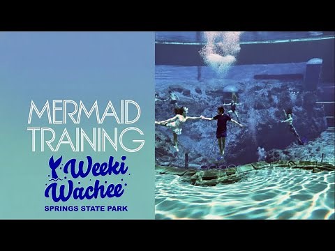 Mermaid Training with the Weeki Wachee Mermaids (2020)