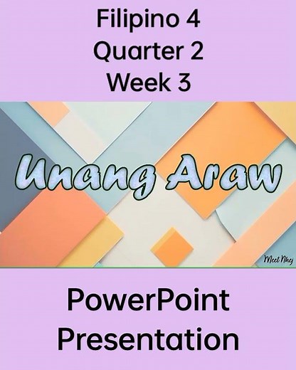 Filipino 4 Matatag Curriculum Powerpoint Presentation Quarter 2 Week 3 #grade4matatag #grade4 #ppt