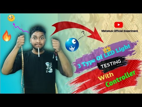 3 Type Of LED Light 😯 Testing With Controller 🕹️