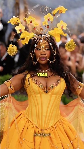 🤩💃 SZA Explains Her Met Gala Outfit (2026)