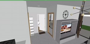 Simple house design idea with two bedrooms | Simple house