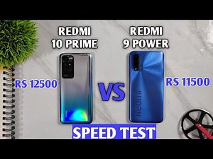 Redmi 10 prime vs Redmi 9 Power speed Test