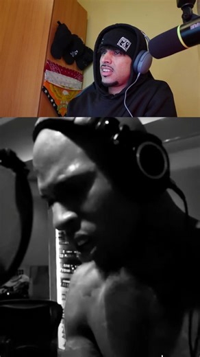 NLE Choppa recording in the booth #nlechoppa #rap #reaction #shorts #trending