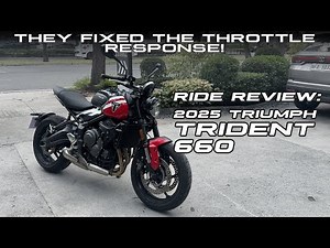 Ride review of the 2025 Triumph Trident 660 [ENGLISH] | They fixed it!