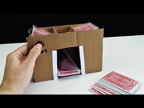 Casino CardBoard Automatic Card Shuffler poker