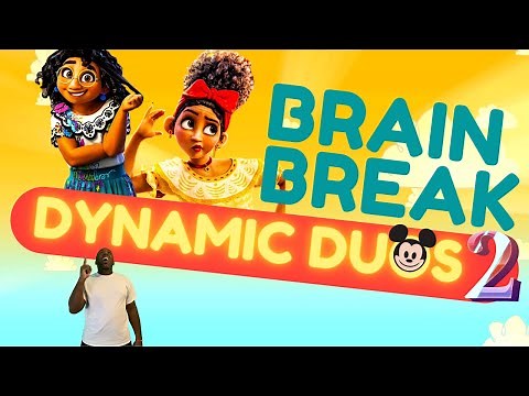 BRAIN BREAK: DYNAMIC DUOS 2. Exercise break. Movement activity.