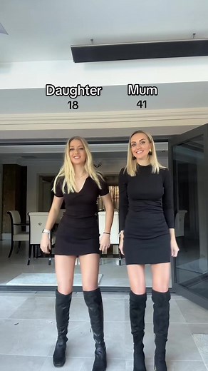 Mother and Daughter TikTok Dance Fun Family Girls