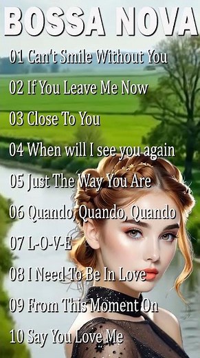 🥂💞Beautiful Best Bossa Nova Songs 2025 🍕 Greatest Hits Jazz Bossa Nova Of All Time #bossanova
