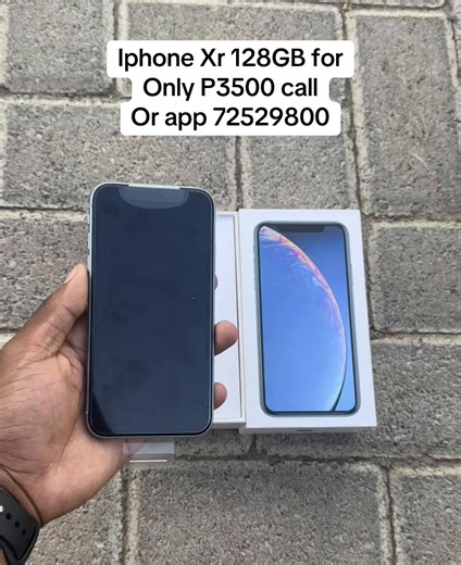 Fresh Power. Classic Style. Ready to Go. iPhone XR 128GB (Blue) Comes with Box Accessories FREE Screen Protector FREE Pouch New Battery – Battery Health: 100% | Face ID fully functional 6.1-inch Liquid Retina HD Display bright, colorful, and smooth for everyday use. Powered by the A12 Bionic chip for fast performance, reliable multitasking, and efficient power usage. 12MP Rear Camera with Smart HDR and 4K video recording for clear photos and videos. 7MP Front Camera with Portrait Mode for sharp 